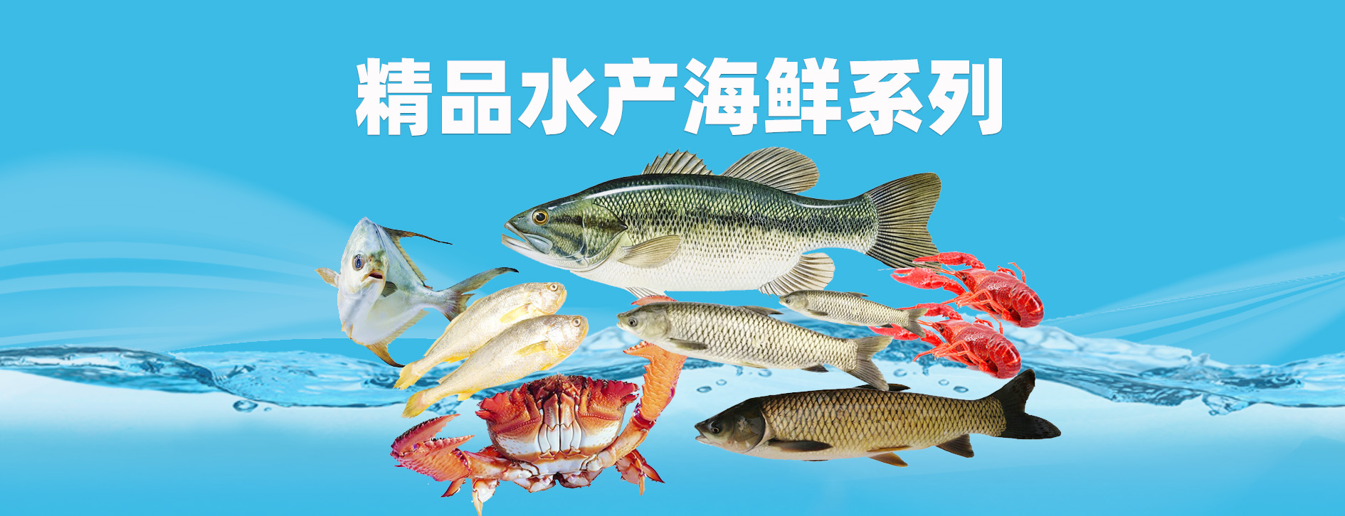 水产海鲜轮播图